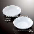 Hotel&restaurant rectangular white porcelain, dinnerware dish, crockery sauce plate
